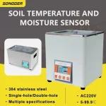 Bain-marie Thermostat HH-12-A de Laboratoire Acier Inox 1/2 Cuves Affichage Numérique Chauffage Électrique Anti Séchage