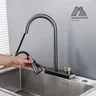 Robinet de cuisine cascade en laiton froid et chaud – vue 2