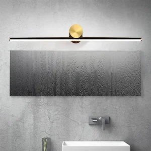 Moderne LED miroir lumière noir blanc décoration applique murale chambre coiffeuse équipement d&rsquo;éclairage intérieur décor à la maison appliques murales