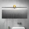 Moderne LED miroir lumière noir blanc décoration… – vue 1