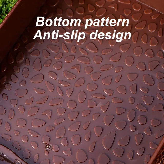 Escabeau de bain en plastique pour tortues grimpantes – vue 6