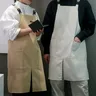 Tablier imperméable en polyester fendu sur le devant… – vue 3