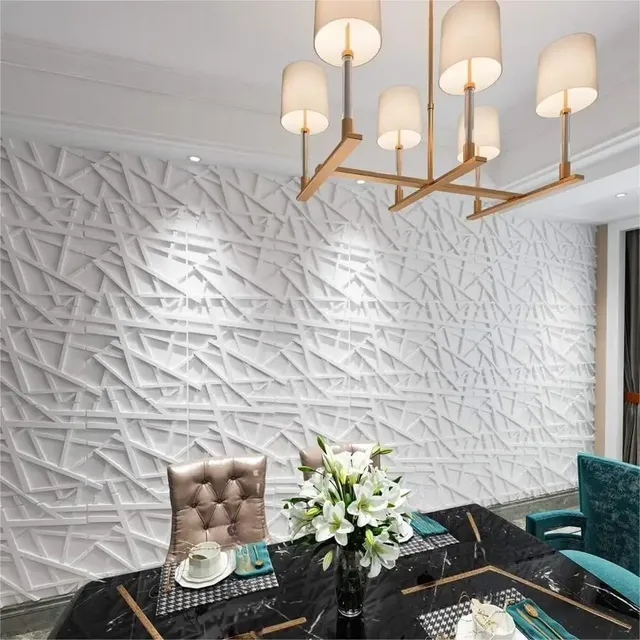 Panneaux muraux 3D en pvc pour décoration murale… – vue 5