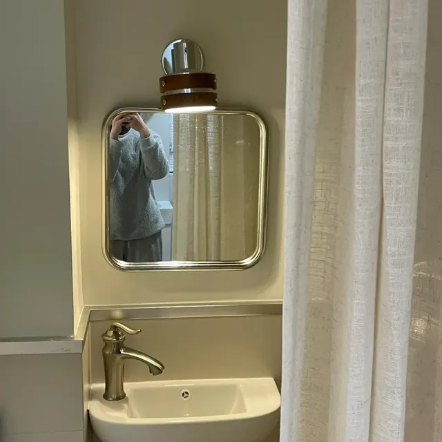 Miroir de salle de bains en acier inoxydable – vue 4