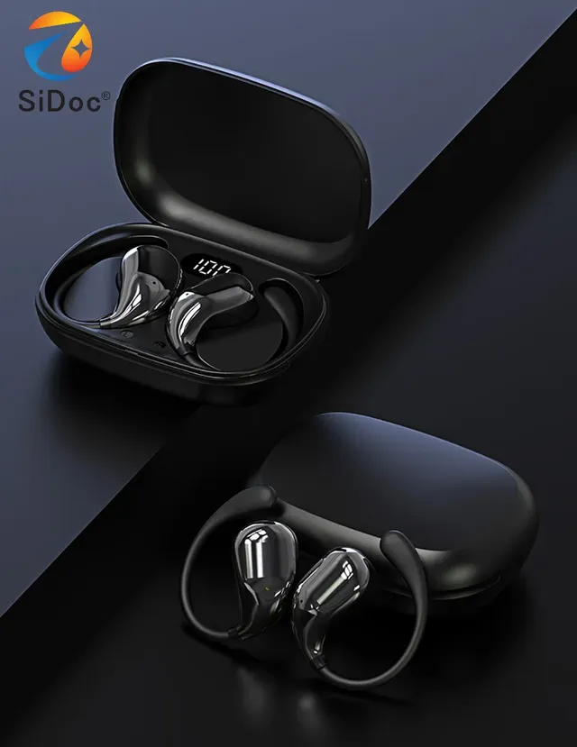 Bluetooth 5.4 crochet d'oreille casque TWS sans fil… – vue 3