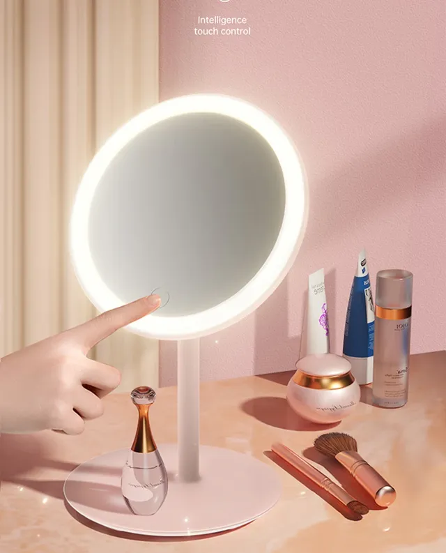 Miroir de maquillage avec lumière LED – vue 3