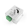 Bouton de contrôleur de variateur LED 12V, luminosité réglable rotative, variateur PWM DC 12 volts pour bandes lumineuses LED, ampoules 5A Max