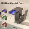 Lavabo Style cascade tout en cuivre lumière LED robinet… – vue 2