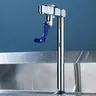 Robinet boire direct purificateur tasse poussoir argenté… – vue 2