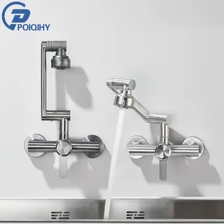 Robinet de cuisine en Nickel brossé