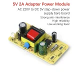 Adaptateur de pipeline 5V, technologie d&rsquo;alimentation à découpage, carte d&rsquo;alimentation abati eur AC 220V à DC 5V