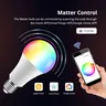 Matter WiFi ampoule intelligente lumière LED à intensité… – vue 3