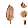 Plateau de service décoratif en bois – vue 5