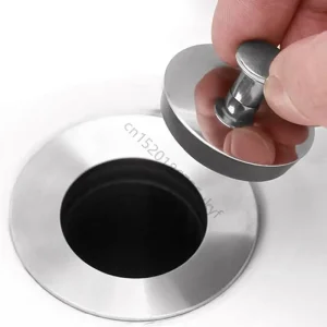 Bougie d&rsquo;évier en acier inoxydable