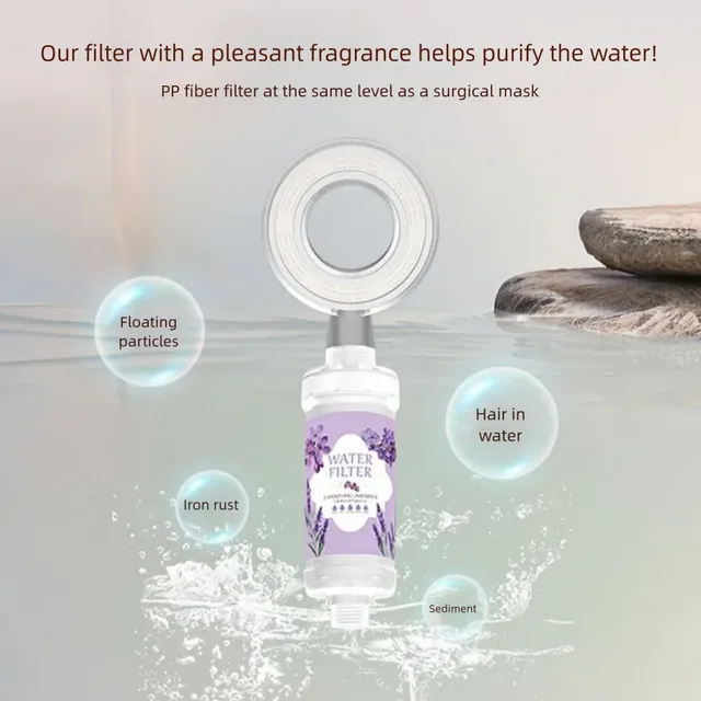 Filtre de douche à parfum PP – vue 5