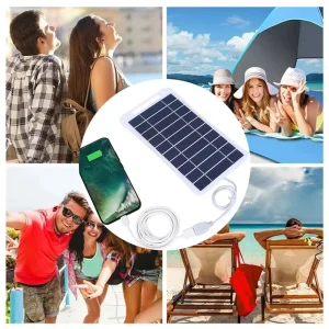 KYCOR-Camping randonnée panneau solaire 5V 2W Type-C Charge Portable Kit Flexible léger Mini système pour téléphones alimentation