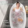 Oreiller de baignoire avec soutien lombaire et tête – vue 2