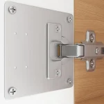 Plaque de réparation de charnière de porte de planche de Chi de cuisine, kit de réparation d&rsquo;armoire, panneaux latéraux, plaques de montage, MELWindow, accessoires de meubles