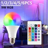 Ampoule LED multicolore RGB