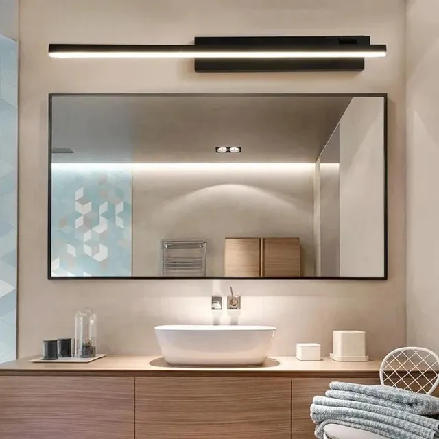 Miroir mur LED lampe moderne salle de bain maquillage…