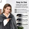 Couverture chauffante usb rechargeable châle poncho… – vue 3