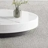 Table basse ovale minimaliste neutre luxe Table basse… – vue 4