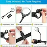 1 pièces miroir de vélo guidon de vélo rétroviseur… – vue 6