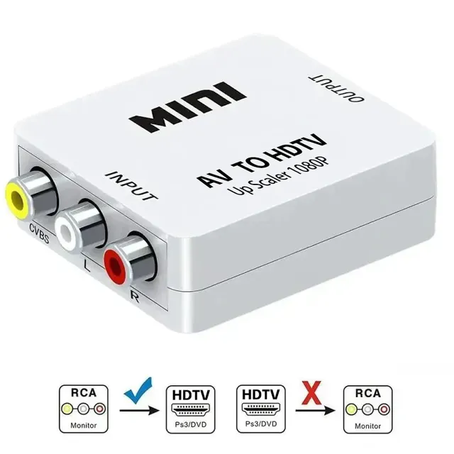 AV À HD MI Adaptateur HDTV 1080P Vidéo Composite… – vue 6