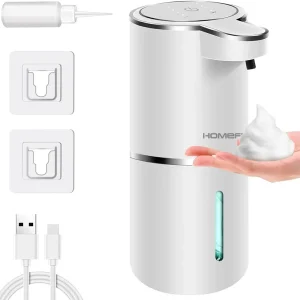 Distributeur automatique de mousse Regina, sans contact, aste par USB, électrique, 4 niveaux, réglable, 380ml Distributeur automatique de mousse Regina, sans contact, aste par USB, électrique, 4 niveaux, réglable, 380ml