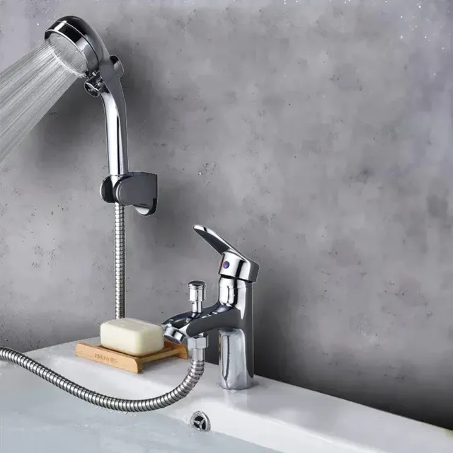 Mitigeur lavabo monocommande chromé contemporain… – vue 6