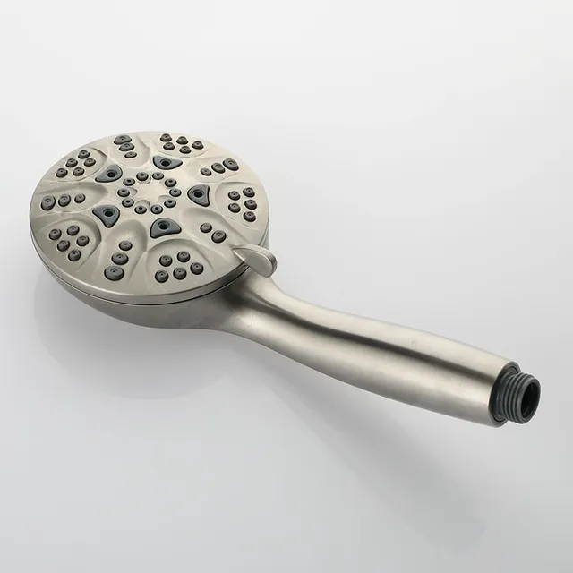 Pommeau douche main mural haute pression réglable nickel… – vue 3