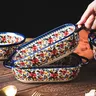Bol à soupe ovale en céramique – vue 4