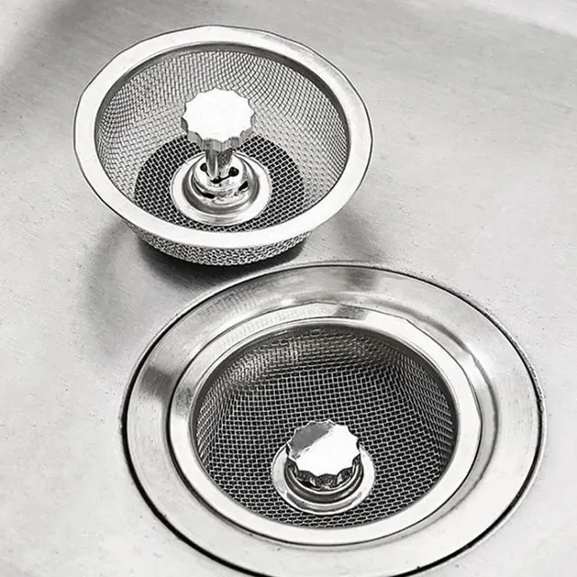Filtre d'évier de cuisine en acier inoxydable – vue 4