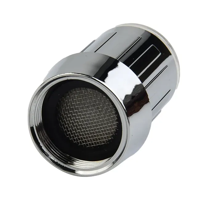 Adaptateur filetage interne LED robinet universel chrome… – vue 3