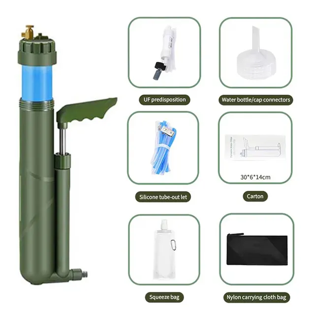 Pompe osmose inverse portable compacte vert olive… – vue 6