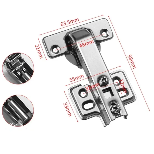 Charnière hydraulique pour armoire de cuisine – vue 6