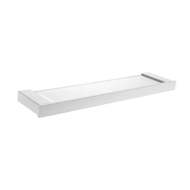 Ensemble mural accessoires salle bain blanc inoxydable… – vue 6