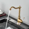 Robinet de salle de bains en laiton Antique – vue 6