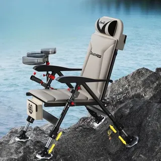 Chaise pêcheur pliable réglable professionnel toutterrain aluminium…