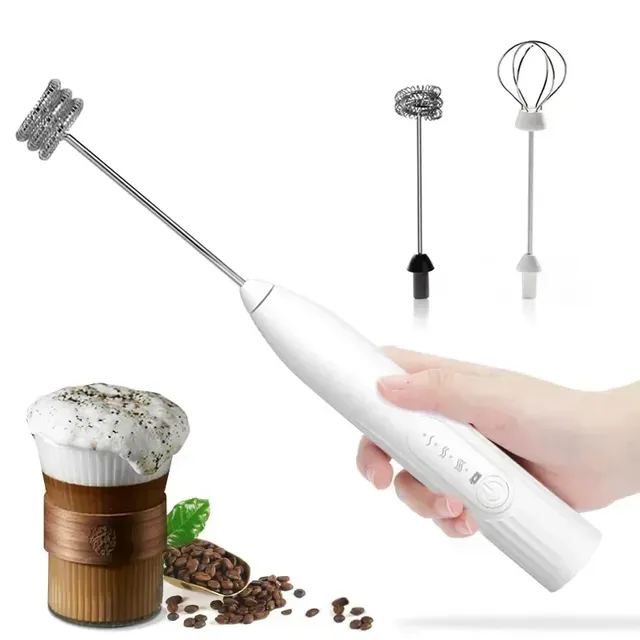 Batteur à œufs électrique Rechargeable USB 2 en 1 – vue 2