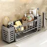 Support de rangement pour évier de cuisine en acier… – vue 1