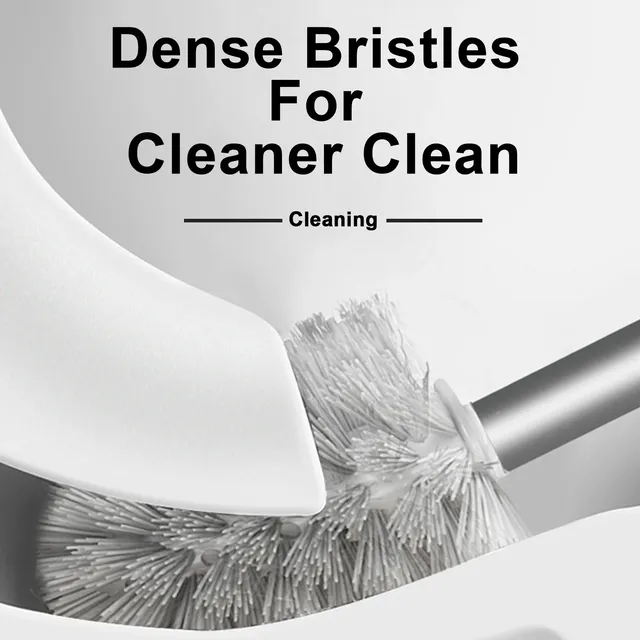Brosse de toilette murale avec support – vue 4
