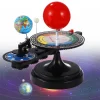 Kit de modèle de système solaire, modèle orbital soleil, terre, lune, modèle de planétarium éducatif, expérience scientifique, modèle d’enseignement de l’orgérie Kit de modèle de système solaire, modèle orbital soleil, terre, lune, modèle de planétarium éducatif, expérience scientifique, modèle d’enseignement de l’orgérie