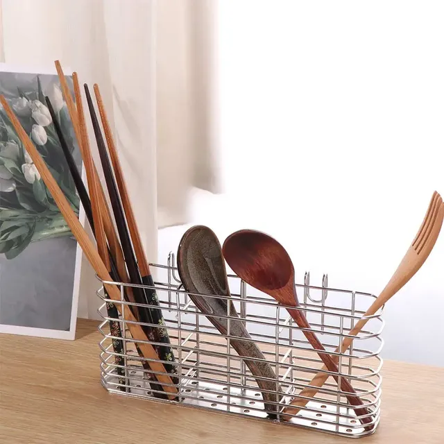Étagère de rangement de cuisine en acier inoxydable – vue 3