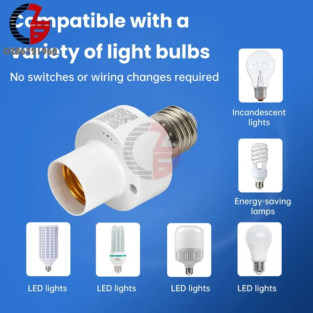 Ampoule LED WiFi Bluetooth AC 110-240V 50-60HZ – vue 5