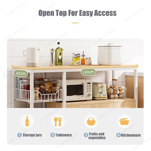 Armoire de rangement de cuisine multicouche T1 – vue 6
