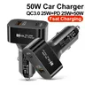 Chargeur de voiture 25W QC3.0 PD double ligne chargeur… – vue 2