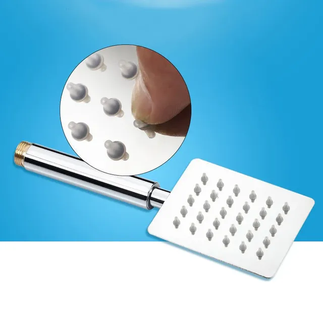 Pommeau de douche à main en acier inoxydable – vue 4