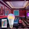 Ampoule LED multicolore RGB – vue 3