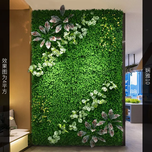 Le panneau mural d'herbe de plante artificielle convient… – vue 6